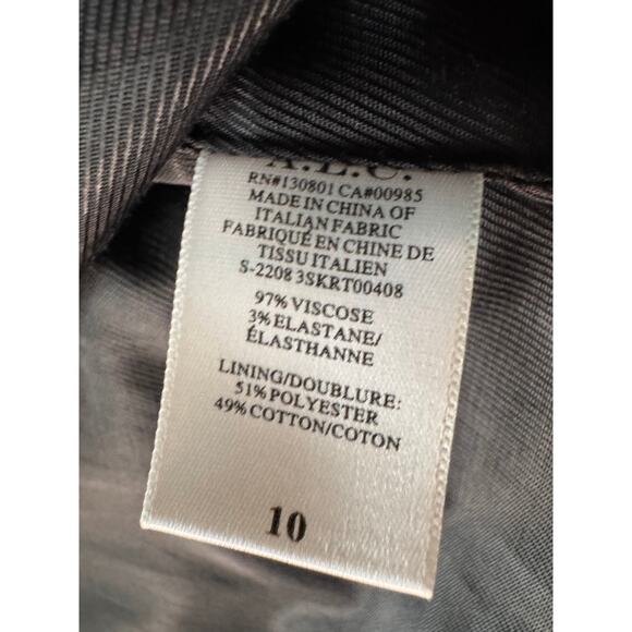 NEW A.L.C. Jade Rylee Crepe Mini Skirt Size 10 - Picture 7 of 8